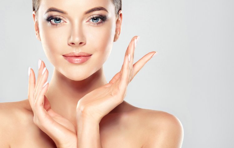 beautiful woman with flawless skin at amachi medspa beautiful woman with flawless skin at amachi medspa